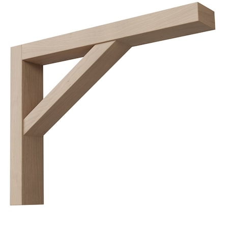 Designs Of Distinction Lexington Bar Bracket - Narrow/Tall, Alder 01605009AL1